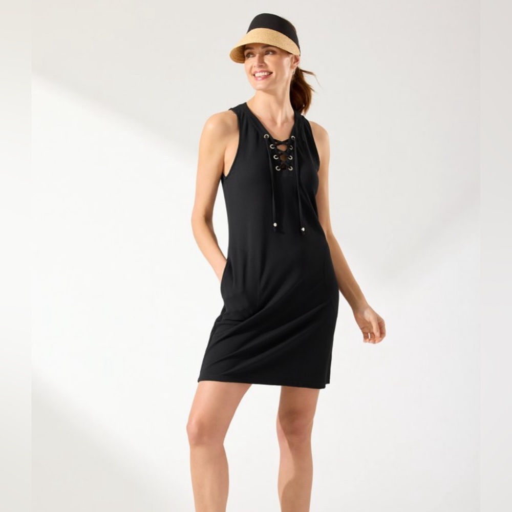 Tommy Bahama Island Cays Lace Up Dress